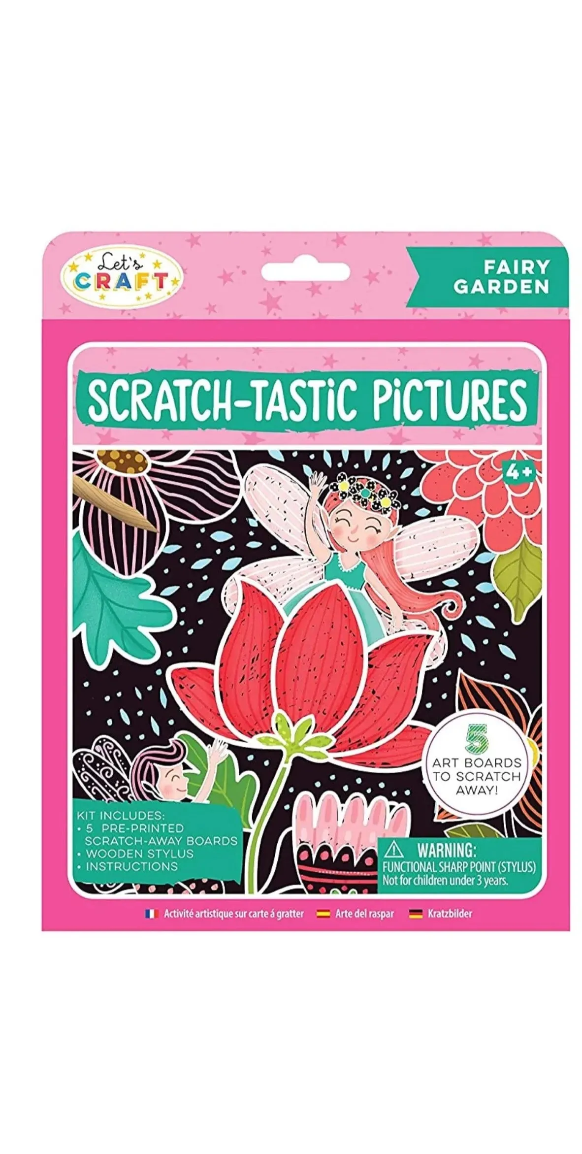 Let's Craft Scratch-Tastic Pictures Book