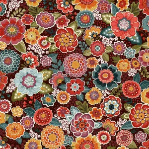Revival MU-056-V Floral Brown