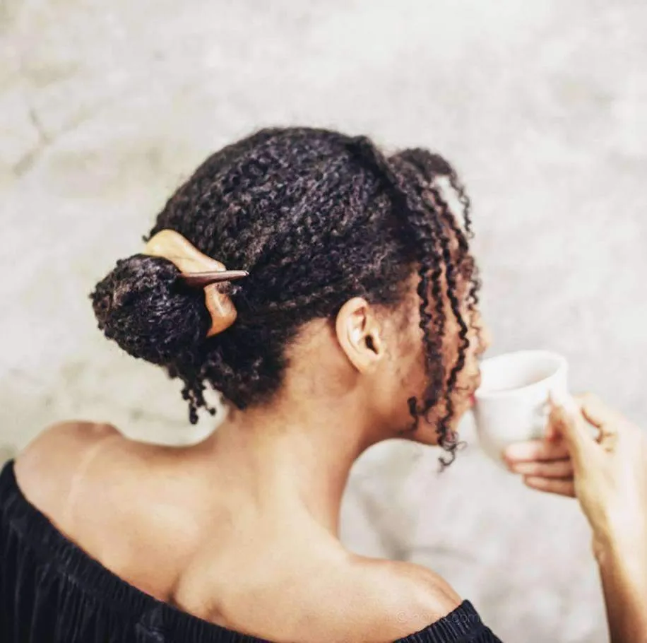 The Moonflower Hair Slide from S A Y A Designs