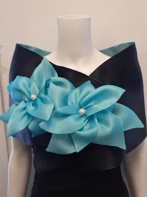 Two Flower Evening Wrap