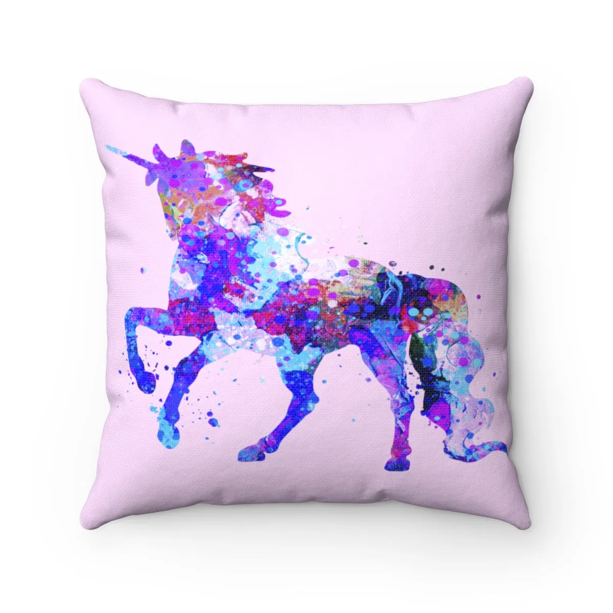Unicorn Square Pillow